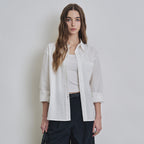 COSTUME O'CLOCK Washed Paper Long Sleeve Shirt 4 COLOR COWSH001