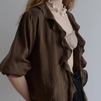DILHOUETTE Soft Ruffle Blouse