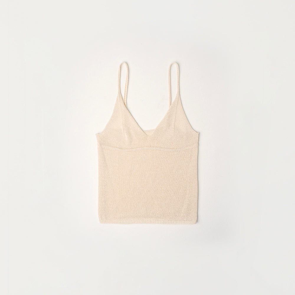 Nothing written Lillia paper cami top (Natural)