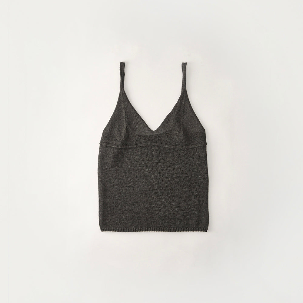 Nothing written Lillia paper cami top (Charcoal)