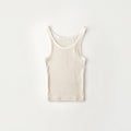 Nothing written Jelly rib tank top (Ivory)