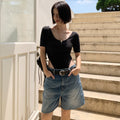 AENE AENE Jumpsuit U-neck
