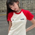 KIKOZY So Cute Raglan T-shirt_Red
