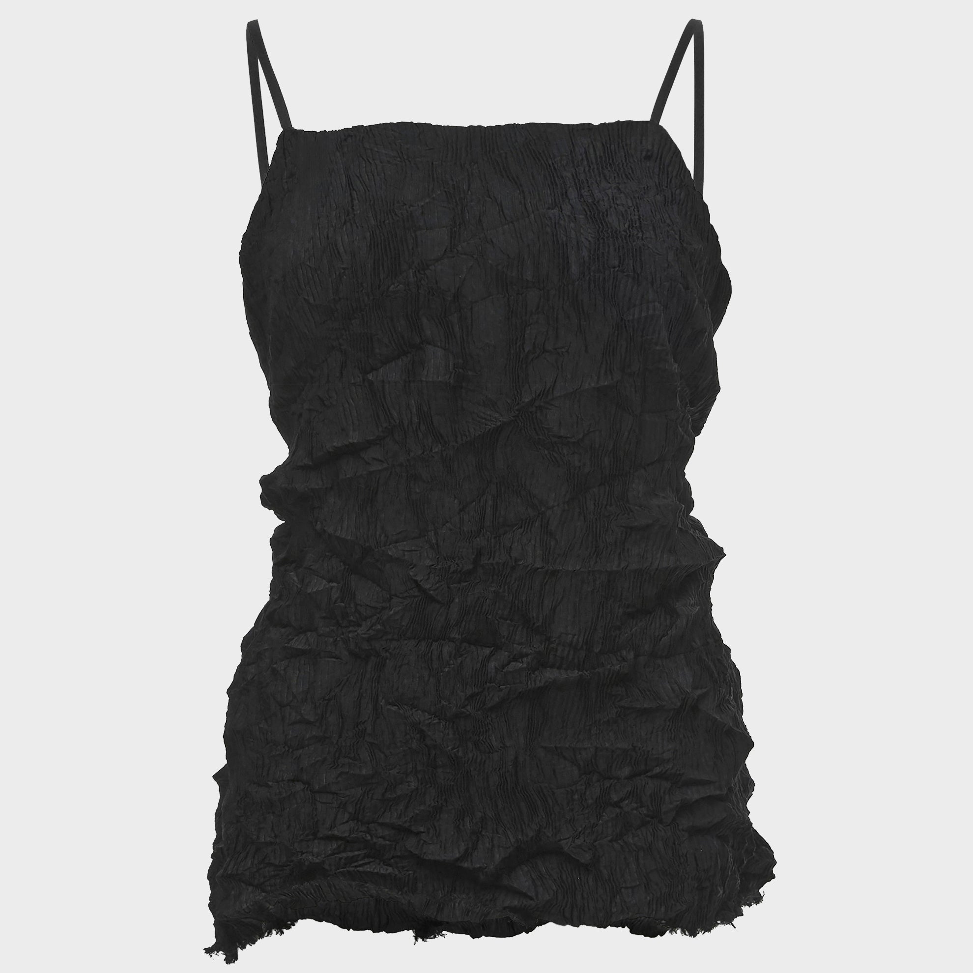 FLAREUP Organic Wrinkle Sleeveless (FL-179_Black)
