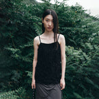 FLAREUP Organic Wrinkle Sleeveless (FL-179_Black)