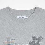 SAFARISPOT [Safarispot X Buoy] Flower Patch T-Shirt (Heather Gray)