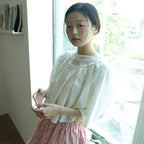 SORDI Two-Way Lace Blouse_white