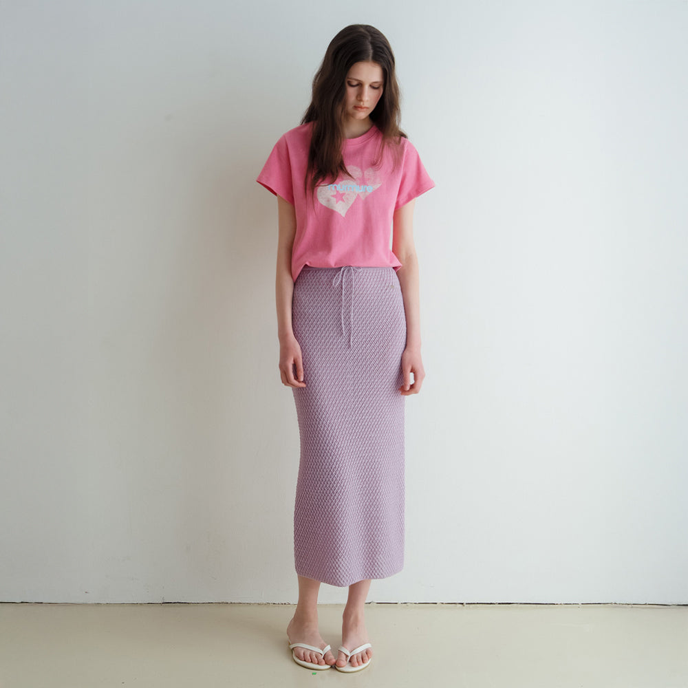 MURMURE Murmure heart print tee_Murmure T-shirt