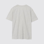 BETTY BOOP Betty Boop Stamp Heart Burst Overfit Short Sleeve T-Shirt_Oatmeal