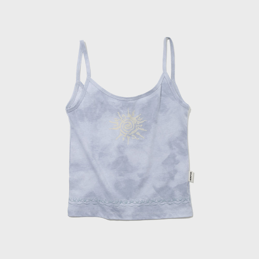 KIJIKO ke503. Vintage Sunset Sleeveless Blue