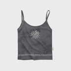 KIJIKO ke503. Vintage Sunset Sleeveless Charcoal