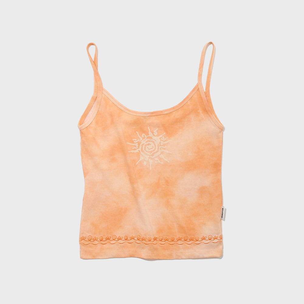 KIJIKO ke503. Vintage Sunset Sleeveless Orange