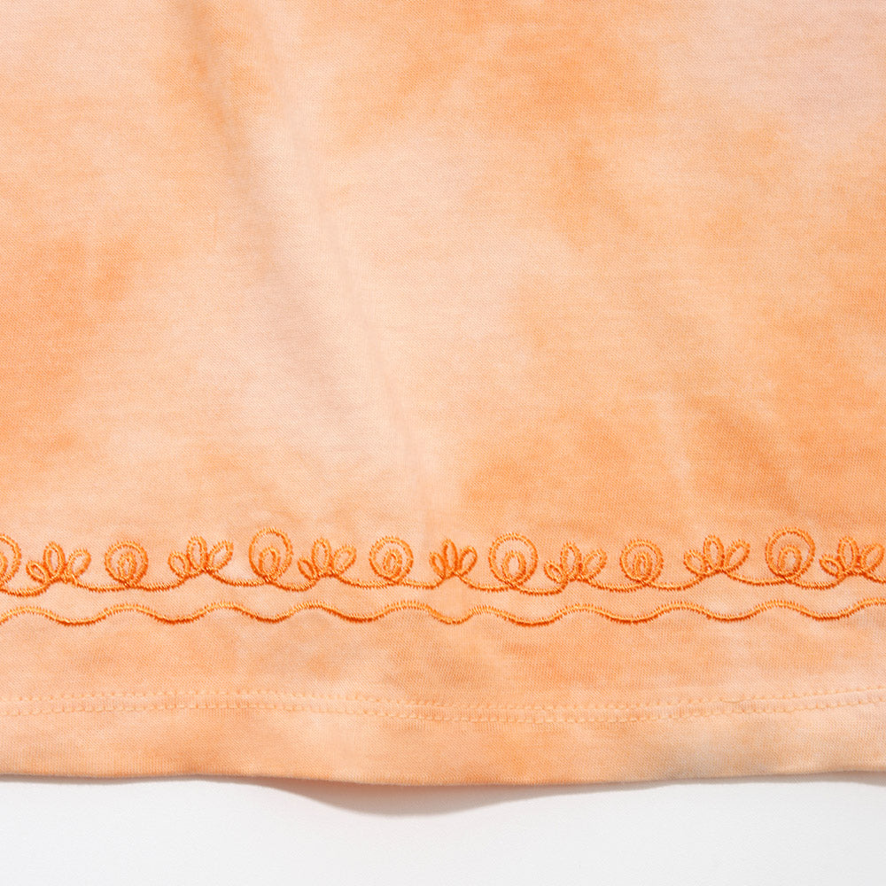 KIJIKO ke503. Vintage Sunset Sleeveless Orange