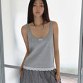 LANGER [PLC] sherbet lace sleeveless top_4Colors