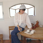 DEMELY Adele Pintuck Blouse