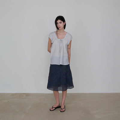 [2nd]Sene Blouse (Sora Gray)