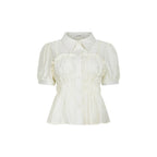 JJ JIGOTT (JJ Gogot) Smoking bustier collar blouse GS6P0BLW51