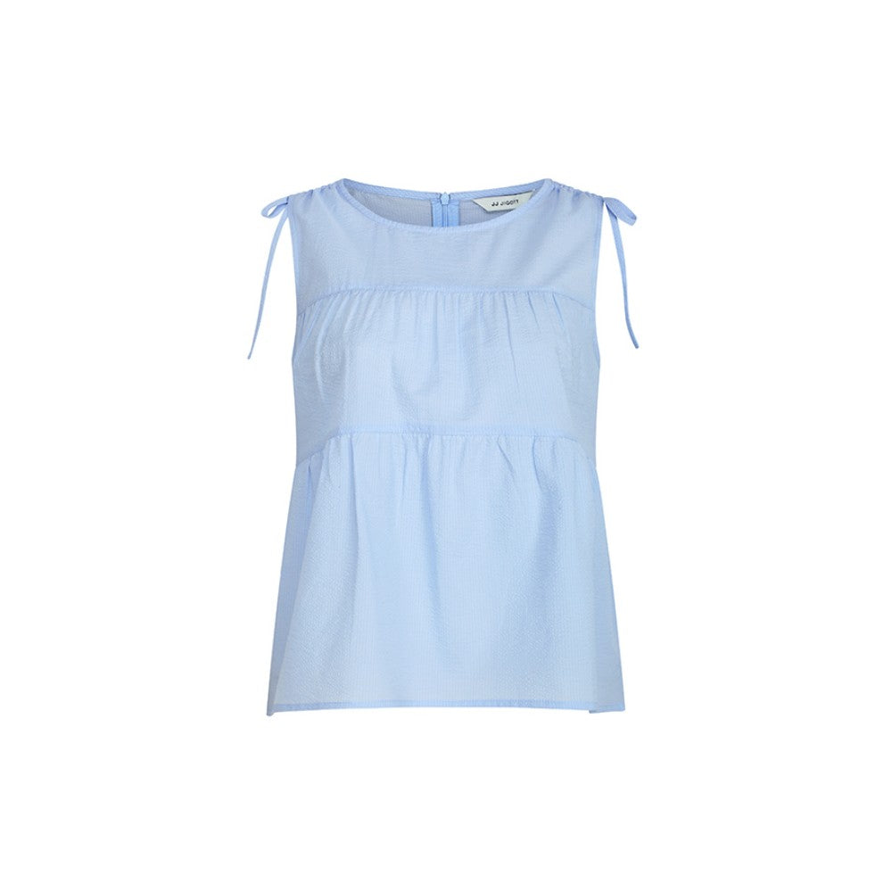 JJ JIGOTT (JJ Gogot) Ribbon shirring sleeveless blouse GS7P0BL711