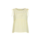 JJ JIGOTT (JJ Gogot) Ribbon shirring sleeveless blouse GS7P0BL711
