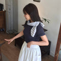 RRACE [1st reorder] 90s Soft Short Sleeve T-Shirt_Navy