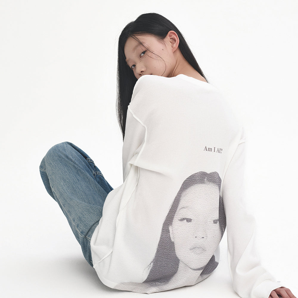 ORIGHH Waffle MI graphic overfit long sleeve_unisex (2 sizes)