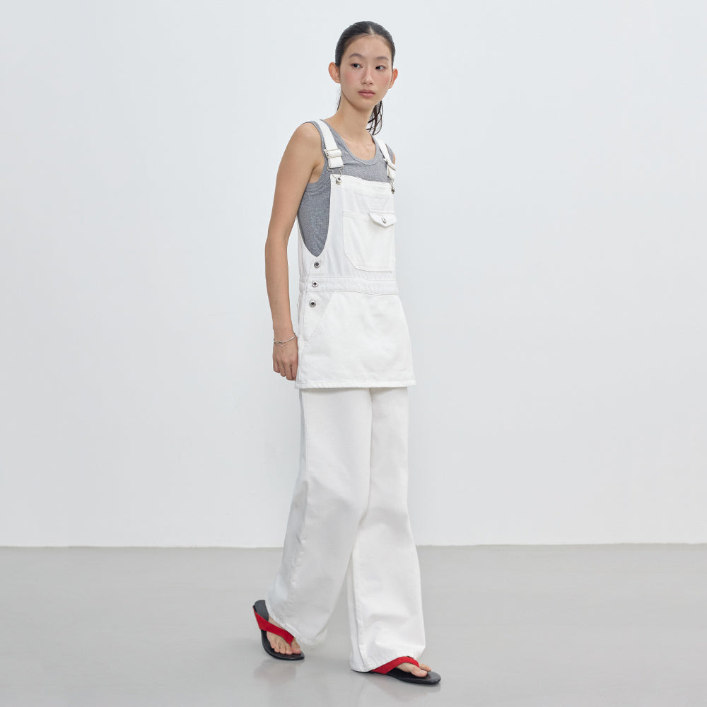 CITYBREEZE CITYBREEZE Denim Layered Overalls