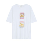 FOR THE WEATHER Love My Horse Short Sleeve T-Shirt (White)