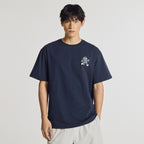 NEW BALANCE NBNEG35613 / UNI FROZEN pictogram short sleeve t-shirt (NAVY)