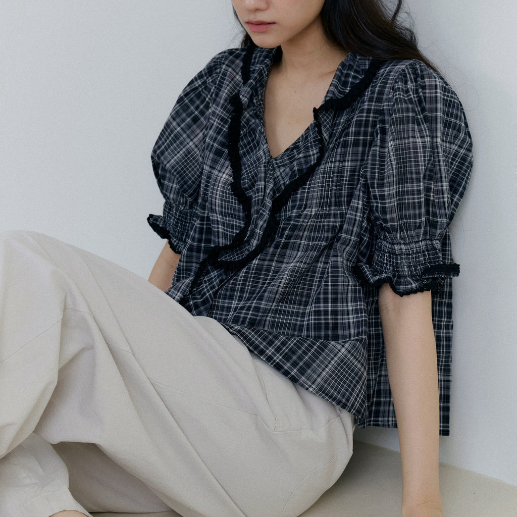 SLIE Then Check Blouse