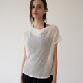 TORTE [2nd]Pleats Drape Top Ivory