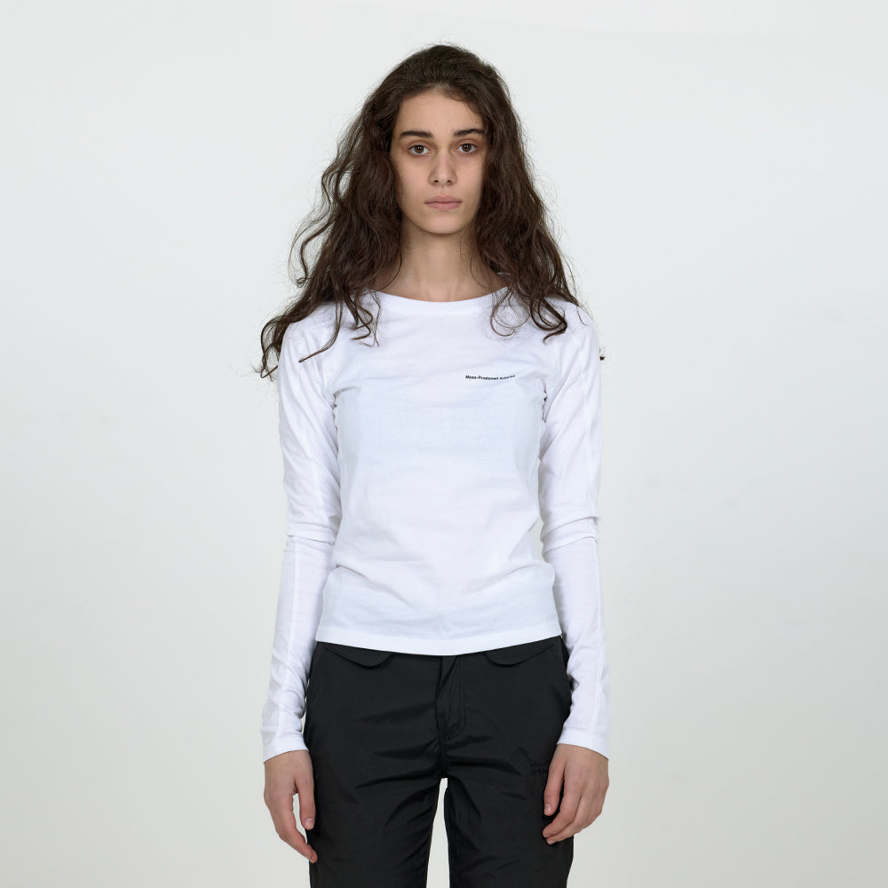 PLASTIC PRODUCT MPa VENT LONG SLEEVE WOMEN (WHITE)