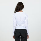 PLASTIC PRODUCT MPa VENT LONG SLEEVE WOMEN (WHITE)