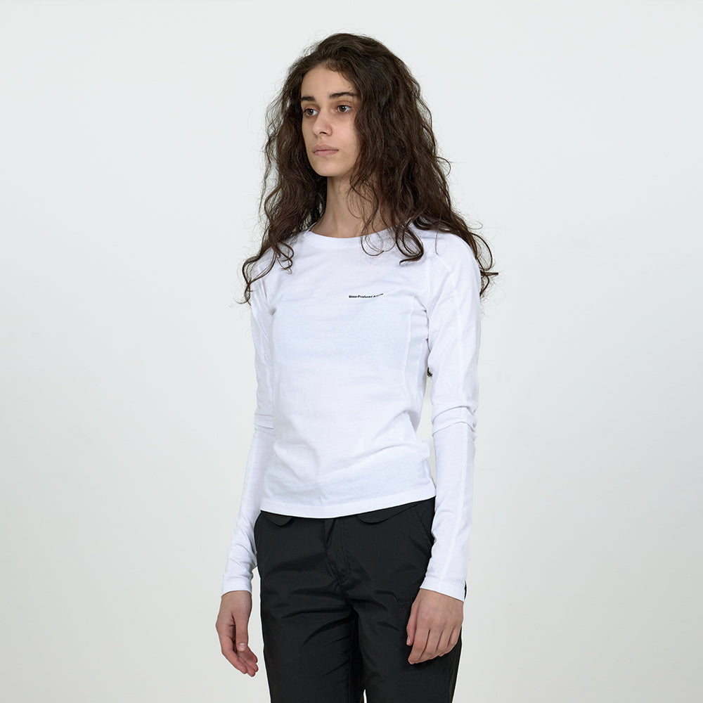 PLASTIC PRODUCT MPa VENT LONG SLEEVE WOMEN (WHITE)