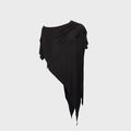 DARED SCARF OVERLAY TOP