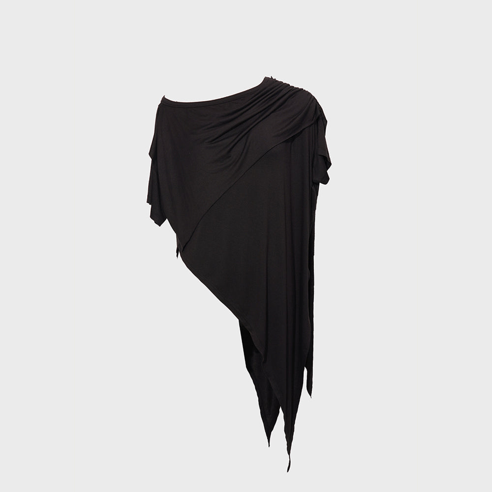 DARED SCARF OVERLAY TOP