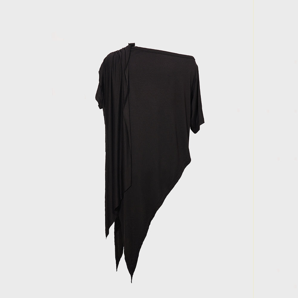 DARED SCARF OVERLAY TOP