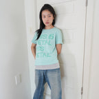 NAATS Iris petal t-shirt, mint