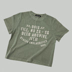 DEAR MY DEER VINTAGE INDEX PIGMENT T-SHIRT (KHAKI)