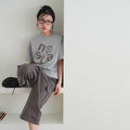 NAATS At logo oversized t-shirt, melange gray