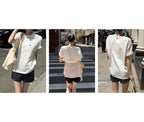 FOR YOUR EYES ONLY FYEO Lettering Loose T-shirt (White)