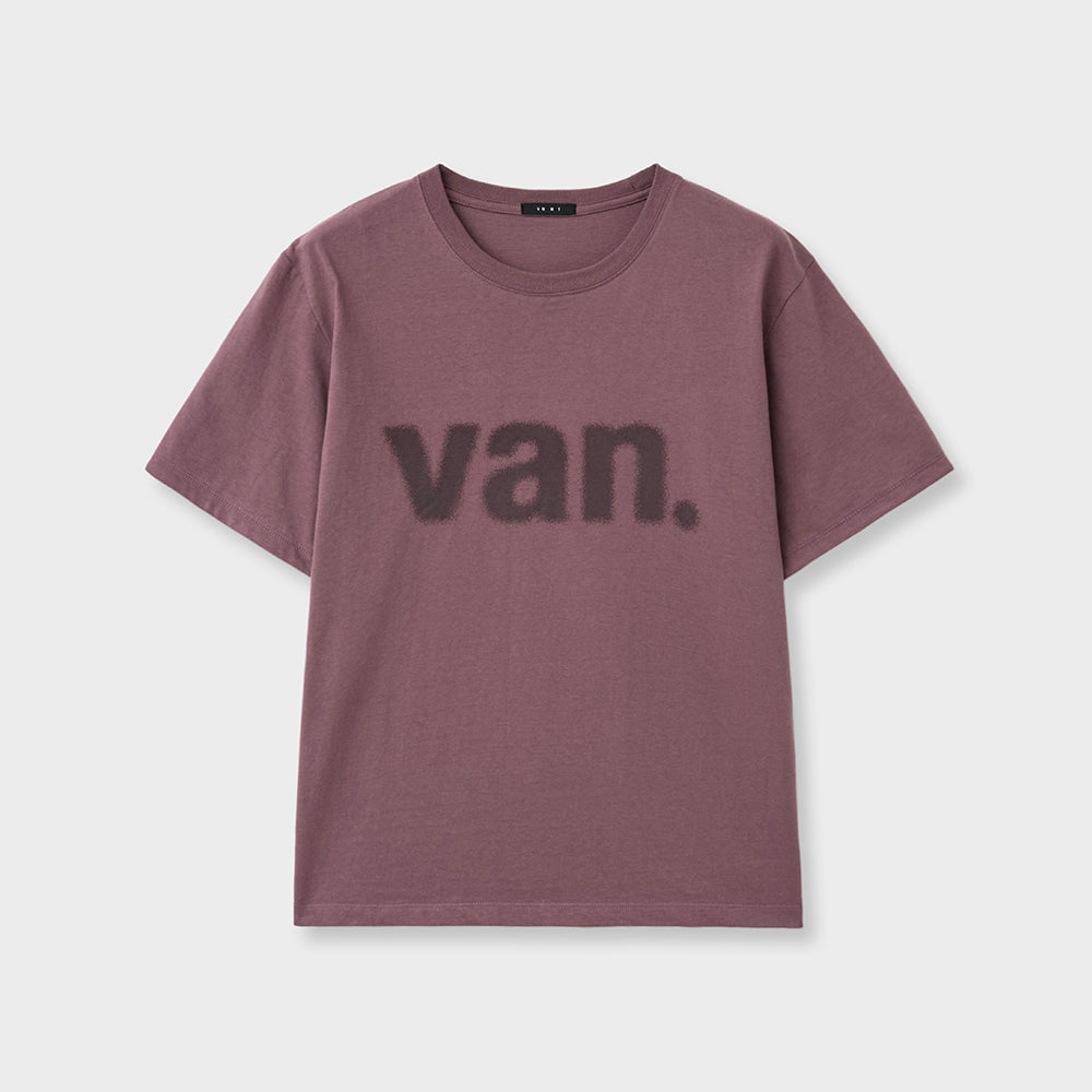 vanishment [07/27 Pre-order delivery][1st] Van. roll up tee_wine