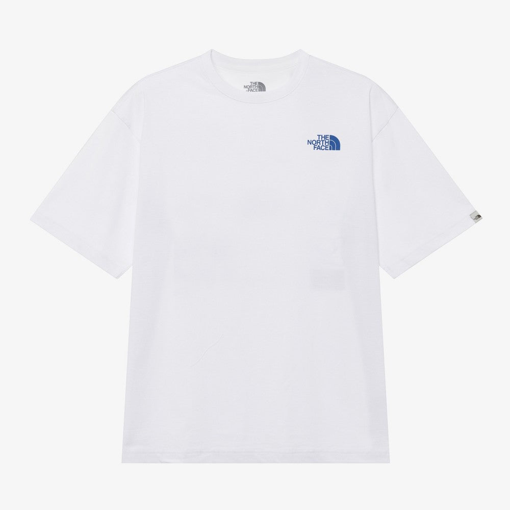 THE NORTH FACE NT7UR06K Adventure Short Sleeve Round Tee WHITE
