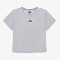 THE NORTH FACE NT7UR35K Women's Vent Run Short Sleeve Round Tee ICE_GRAY