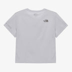 THE NORTH FACE NT7UR35K Women's Vent Run Short Sleeve Round Tee ICE_GRAY