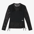 THE NORTH FACE NT7TS33A Women's Neti Long Sleeve Rash Guard BLACK