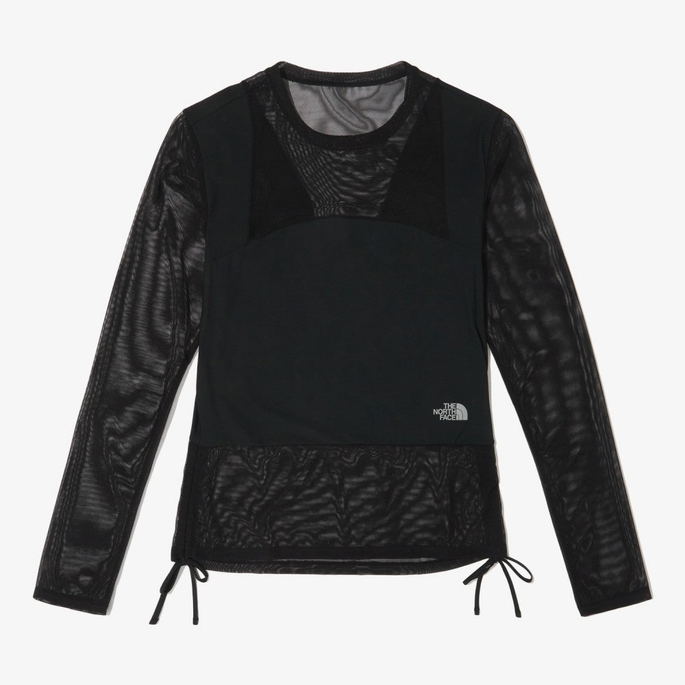 THE NORTH FACE NT7TS33A Women's Neti Long Sleeve Rash Guard BLACK