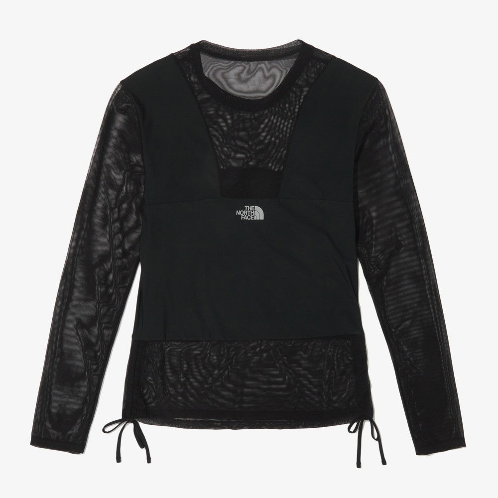 THE NORTH FACE NT7TS33A Women's Neti Long Sleeve Rash Guard BLACK