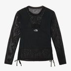 THE NORTH FACE NT7TS33A Women's Neti Long Sleeve Rash Guard BLACK