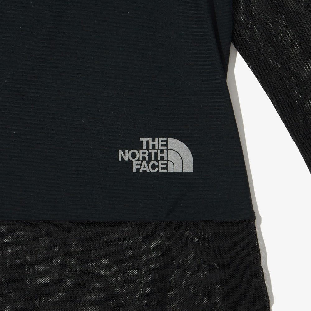 THE NORTH FACE NT7TS33A Women's Neti Long Sleeve Rash Guard BLACK