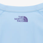 THE NORTH FACE NT7TS31B Women's Essential Long Sleeve Rash Guard PASTEL BLUE